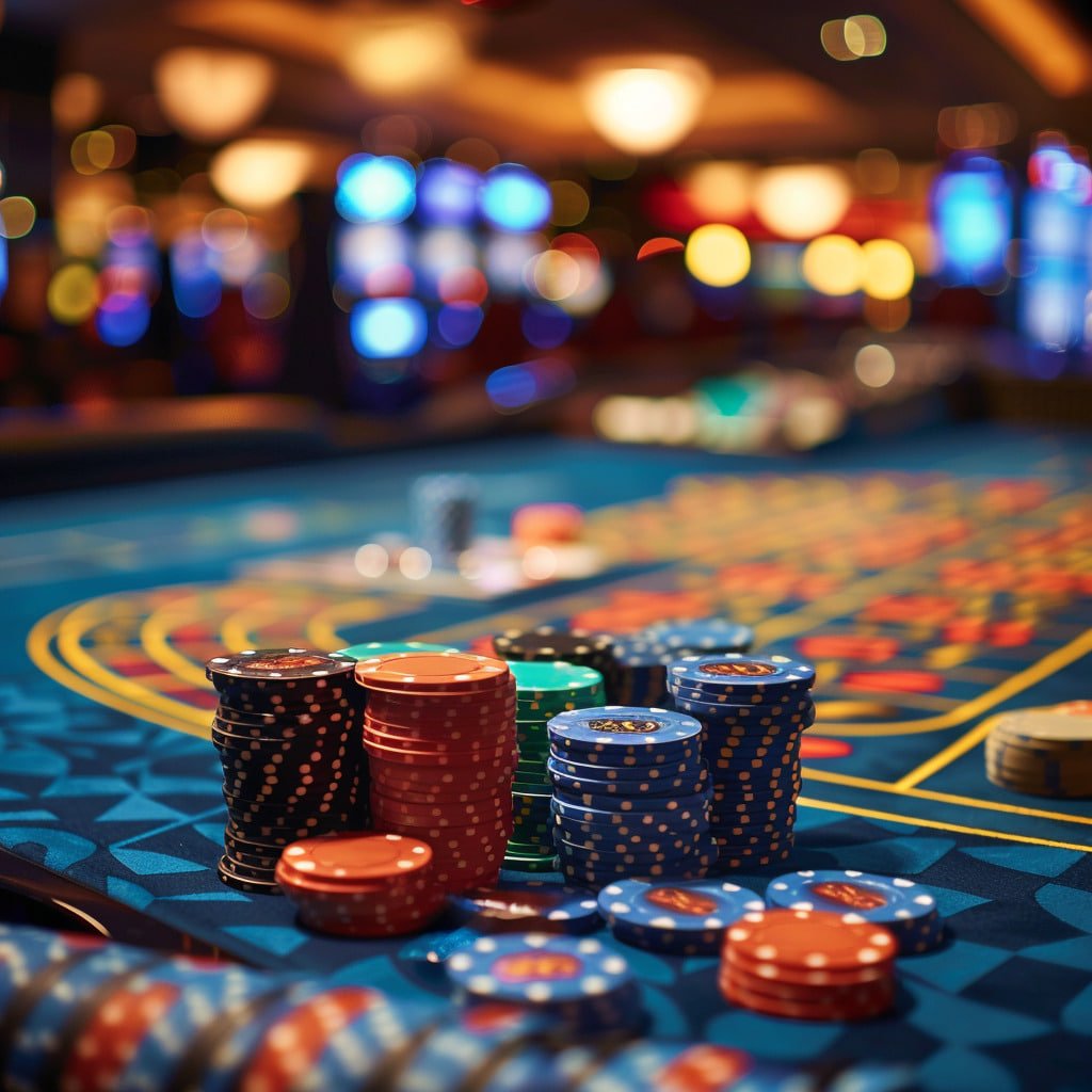 Roulette spin on km879 with clear number visibility Live roulette wheel spinning on km879 table game with number pockets visible
